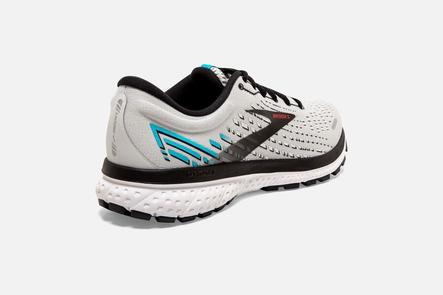 Brooks Ghost 13 Road Running Shoes - Mens - Grey/Black - MB1752089